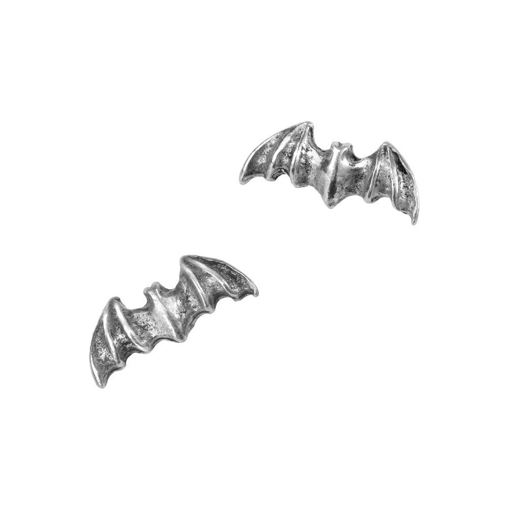Alchemy Gothic Bat Studs Earrings E186