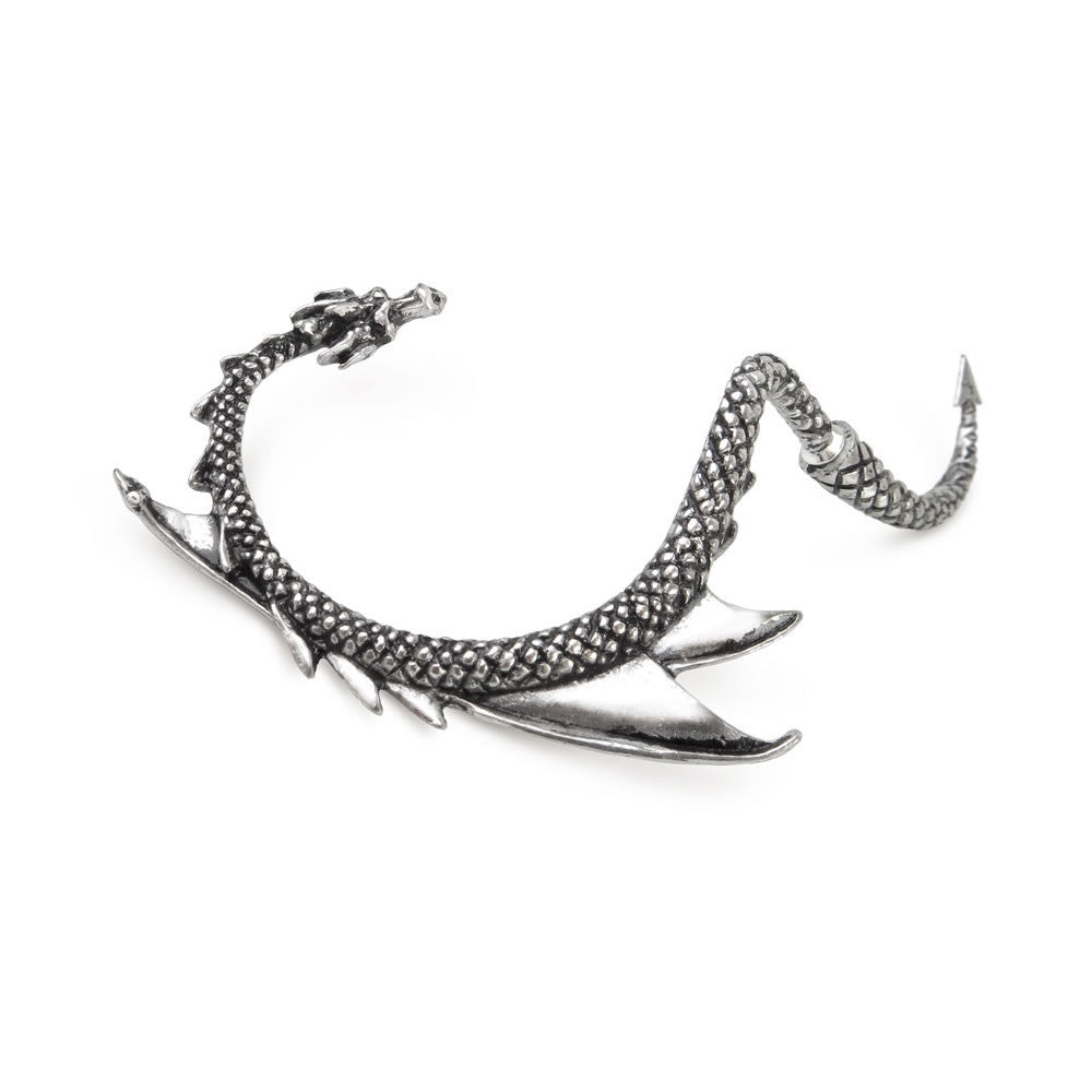 Alchemy Gothic The Dragons Lure LEFT * RIGHT * BLACK * PAIR Ear Wrap E274