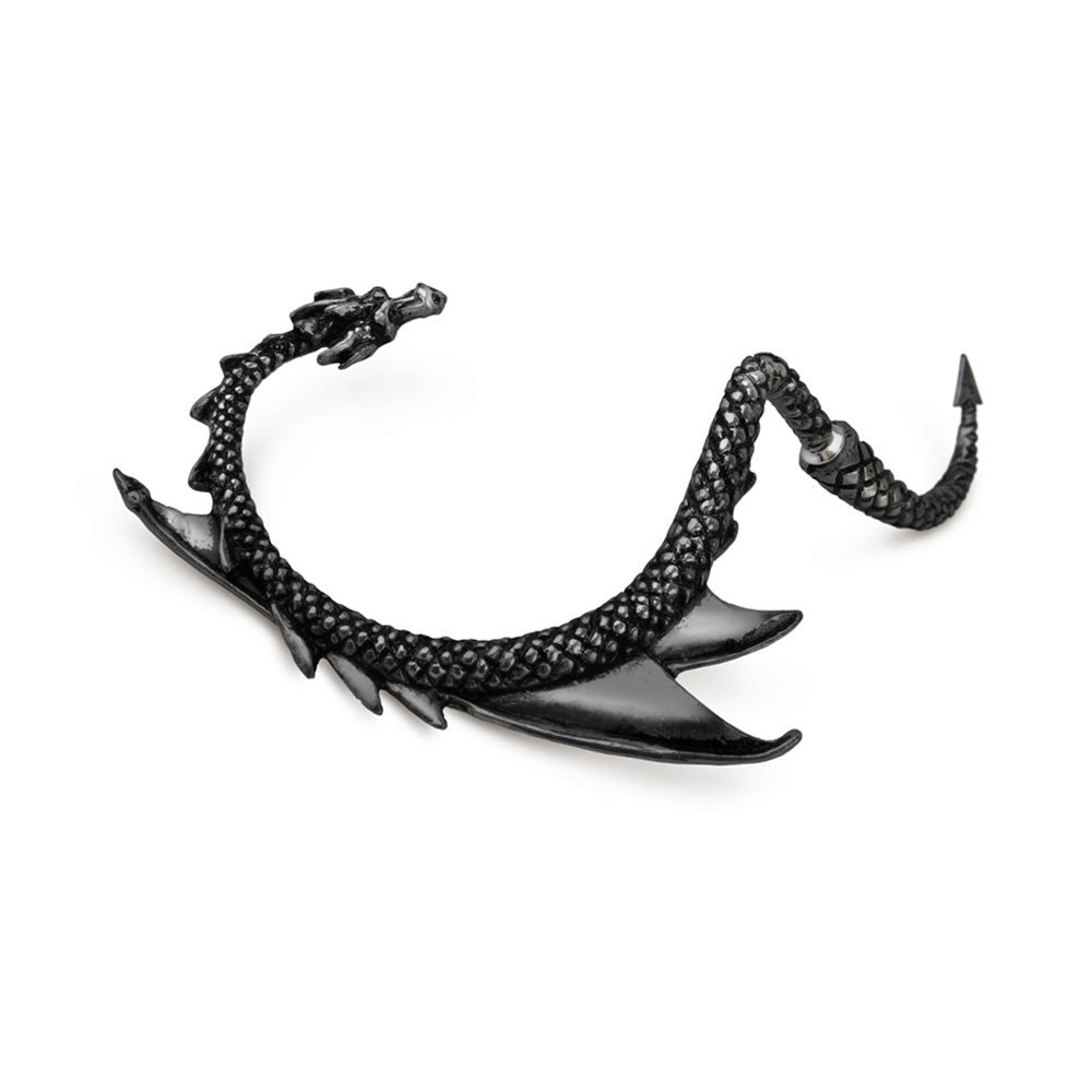 Alchemy Gothic The Dragons Lure LEFT * RIGHT * BLACK * PAIR Ear Wrap E274