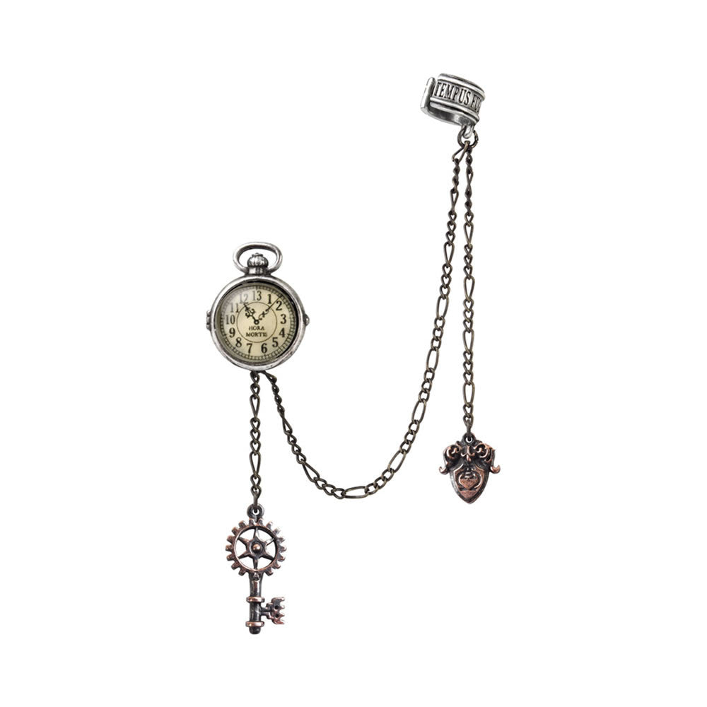 Alchemy Uncle Albert's Timepiece Steampunk Earring E349