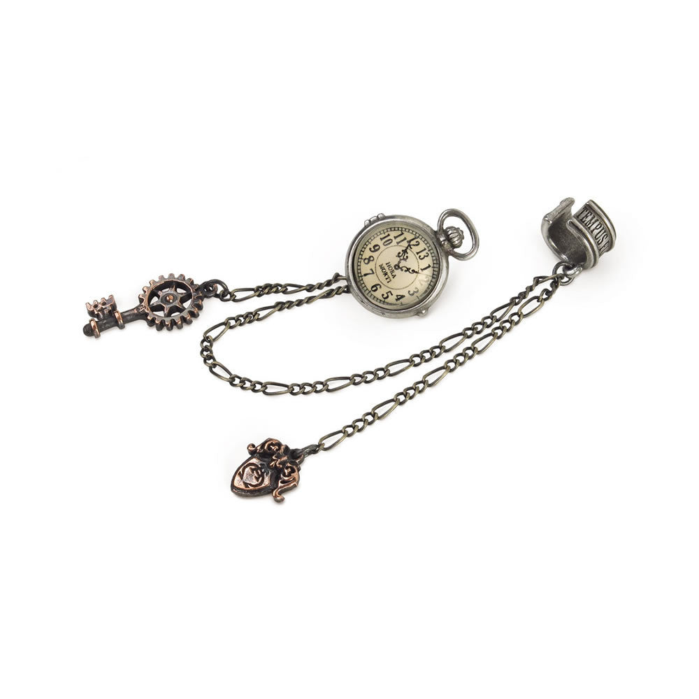 Alchemy Uncle Albert's Timepiece Steampunk Earring E349