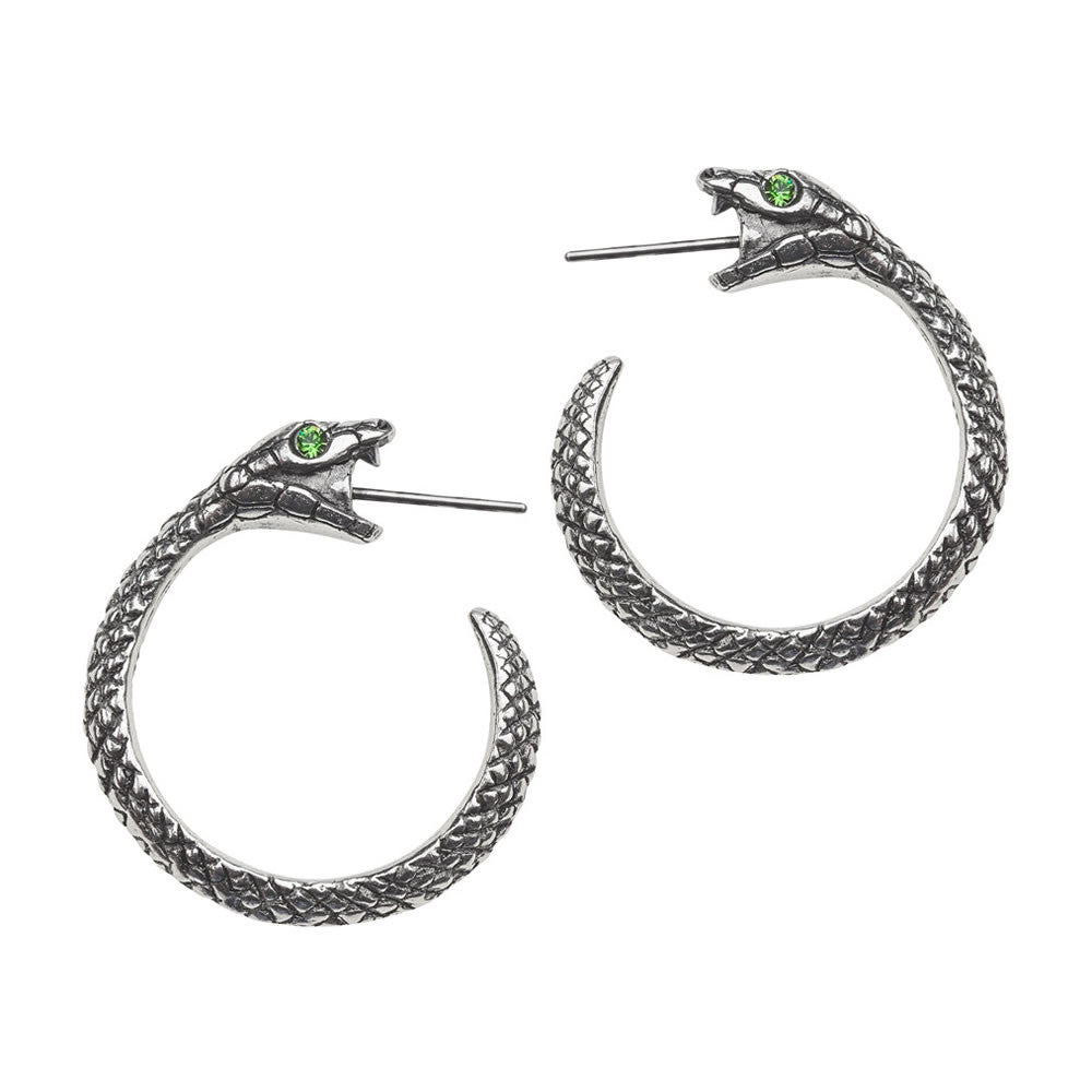 Alchemy Gothic Sophia Serpent Earrings E403