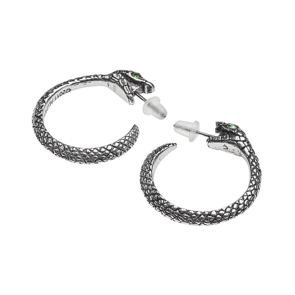 Alchemy Gothic Sophia Serpent Earrings E403