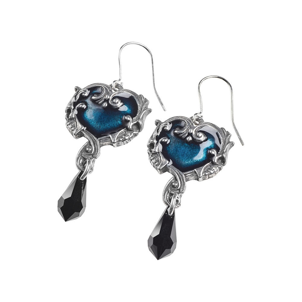 Alchemy Gothic Affaire Du Coeur Earrings E414