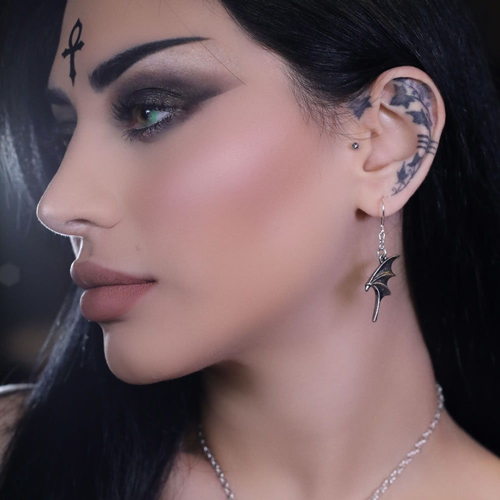 Alchemy Gothic A Night with Goethe Earrings E459