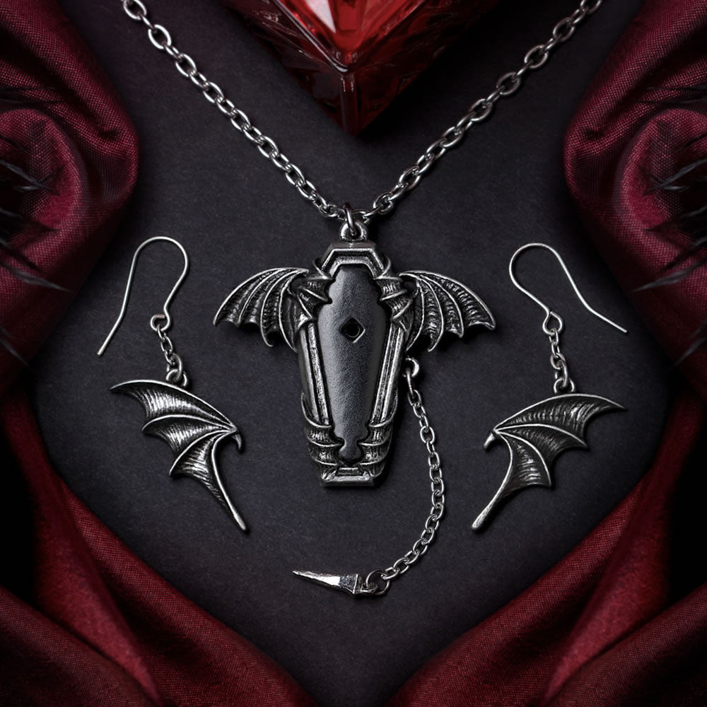 Alchemy Gothic A Night with Goethe Earrings E459