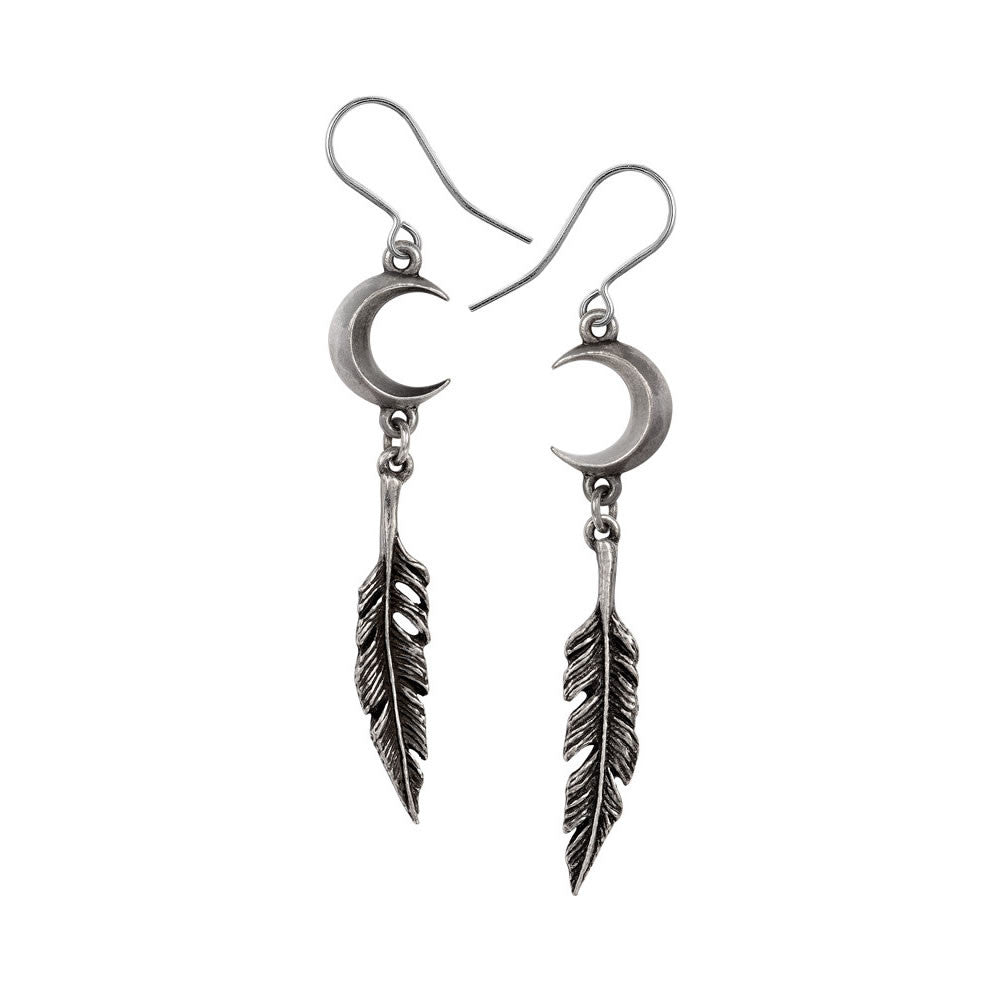 Alchemy Gothic Pagan Dream Catcher Earrings E467