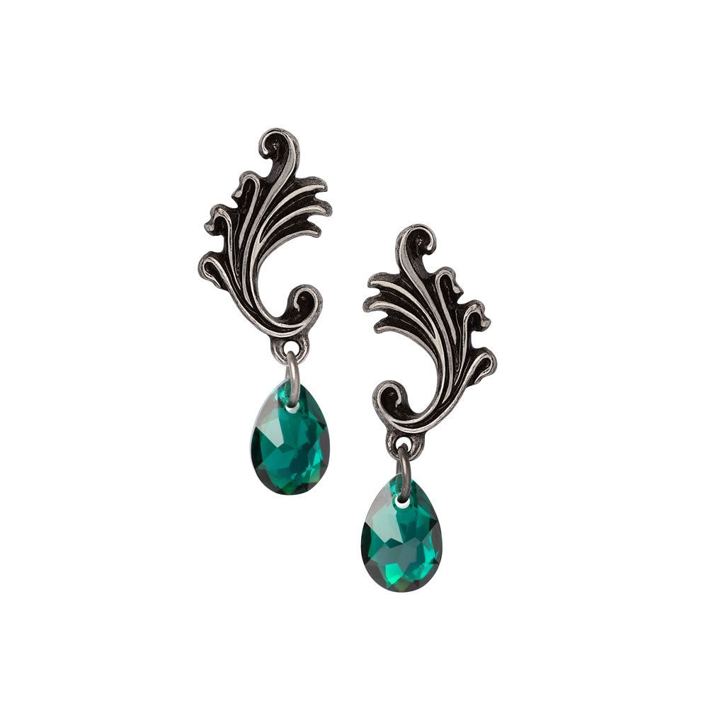 Alchemy Gothic Churchyard Dropper Earrings E490