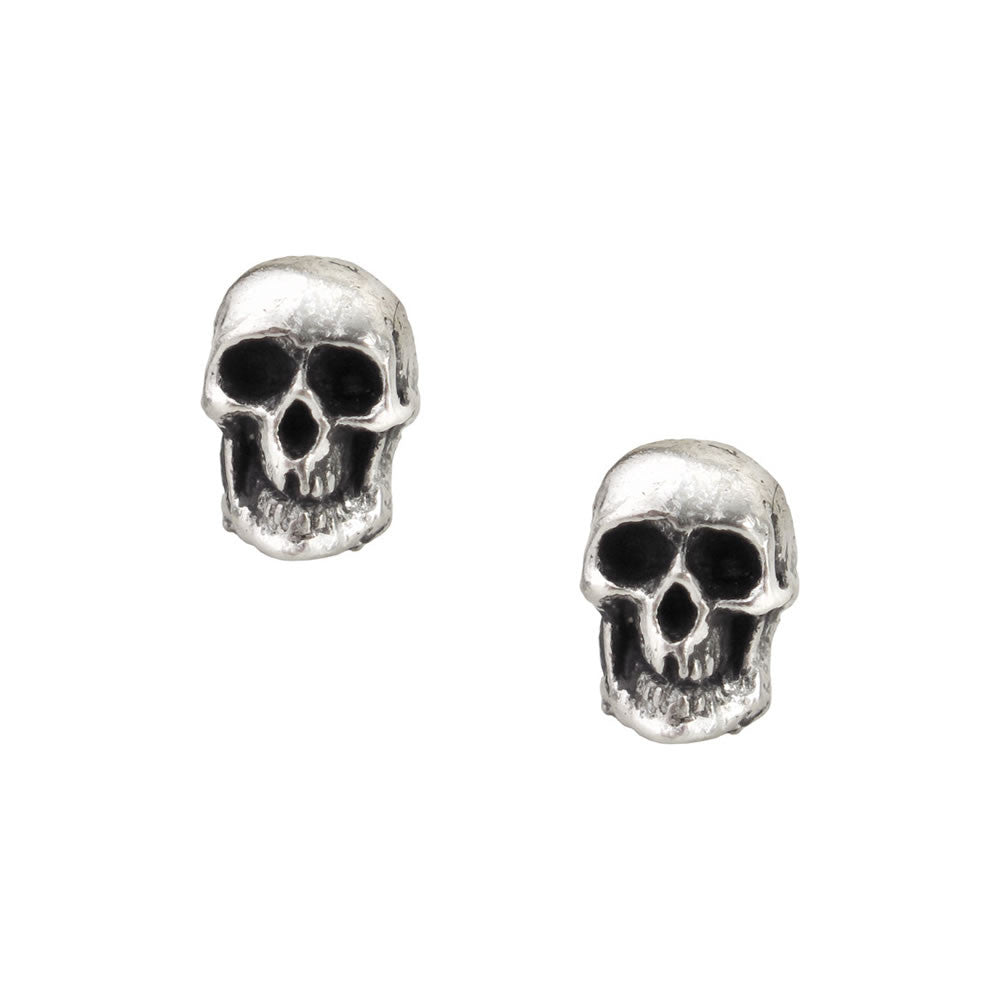 Alchemy Gothic Death Skulls Stud Earrings E76