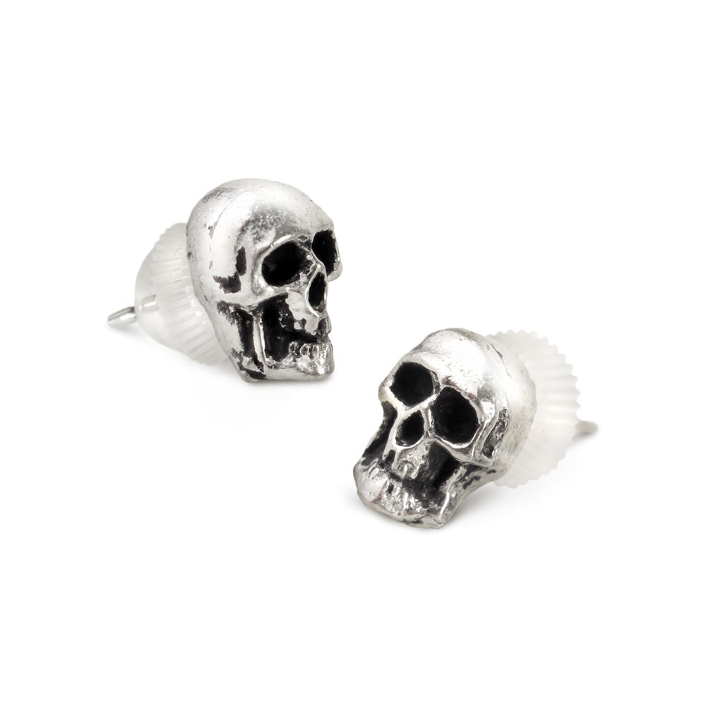 Alchemy Gothic Death Skulls Stud Earrings E76
