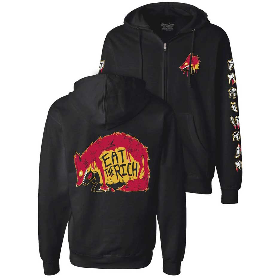 Fingers Duke Eat The Rich Zip Up Hoodie