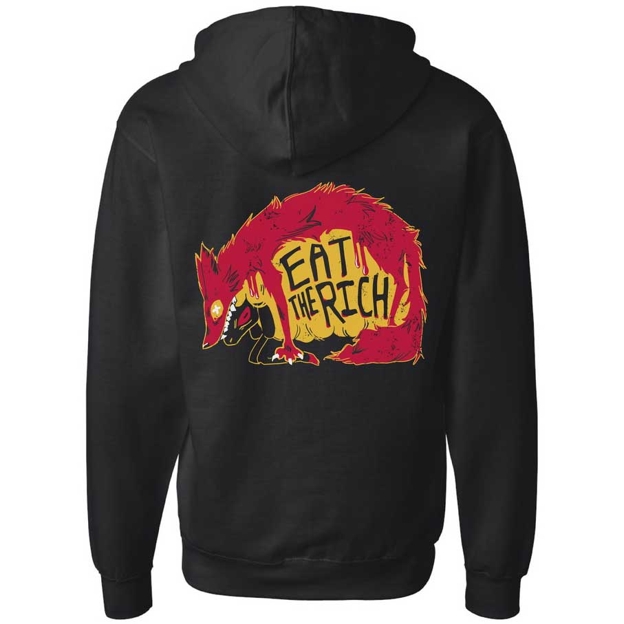 Fingers Duke Eat The Rich Zip Up Hoodie
