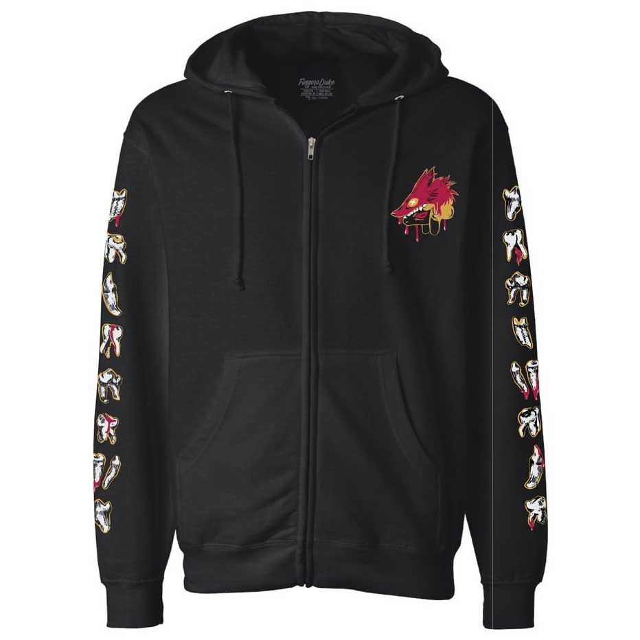 Fingers Duke Eat The Rich Zip Up Hoodie