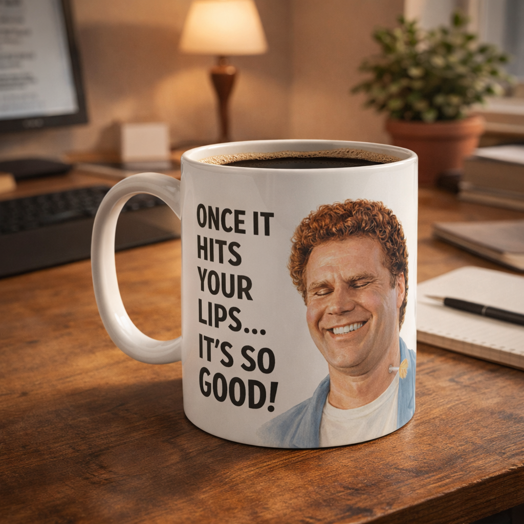 Original Underground Once It Hits Your Lips It's So Good White Mug