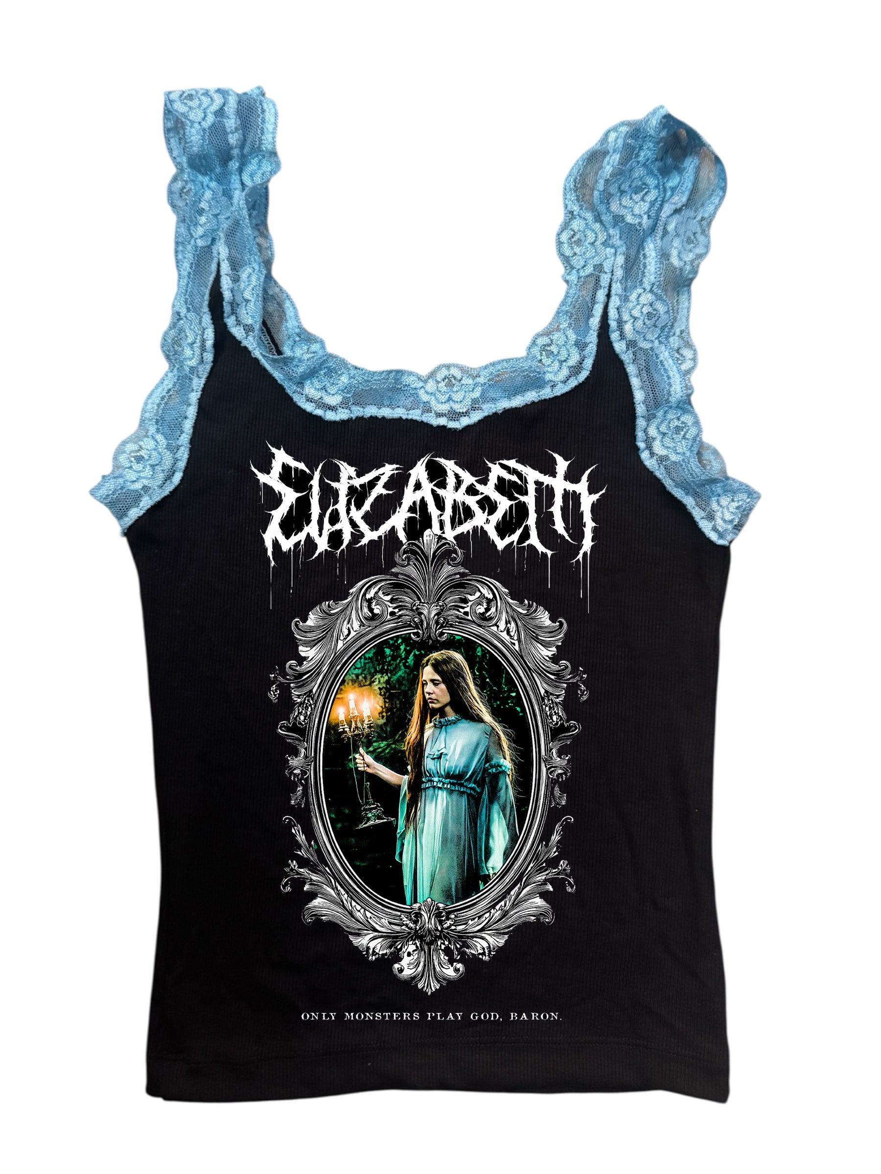 Vera's Eyecandy Elizabeth Frankenstein Lace Tank