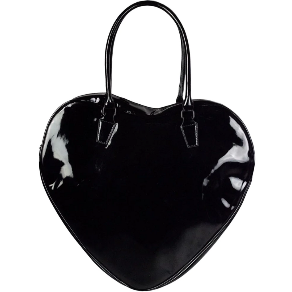 Kreepsville 666 Black Elvira Bewitched Heart Purse