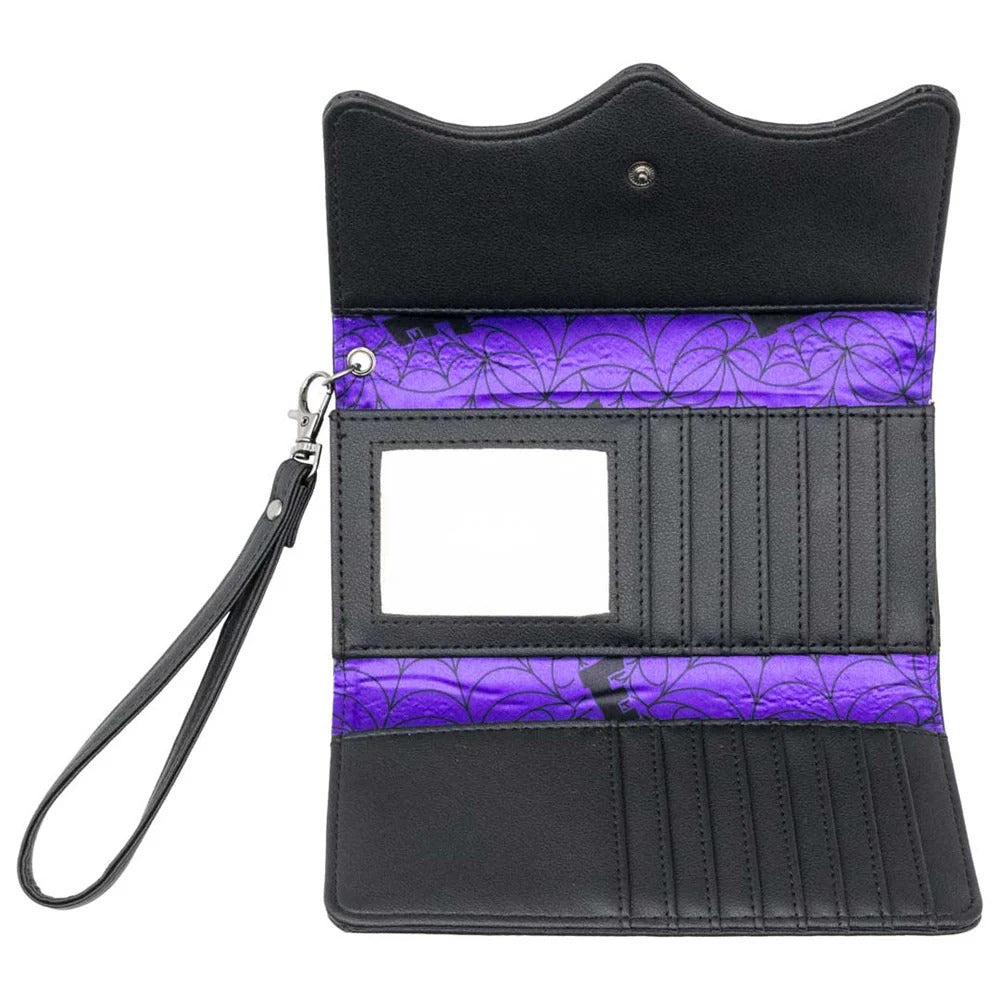 Kreepsville 666 Elvira Golden Jeweled Dagger Trifold Wallet