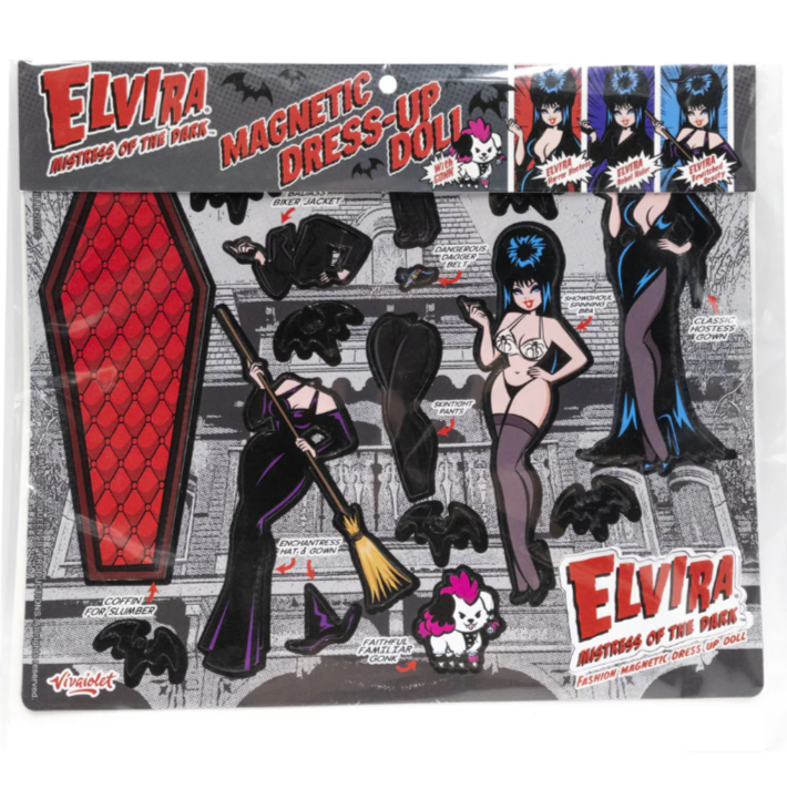 Kreepsville 666 Elvira Mistress of The Dark Magnet Set