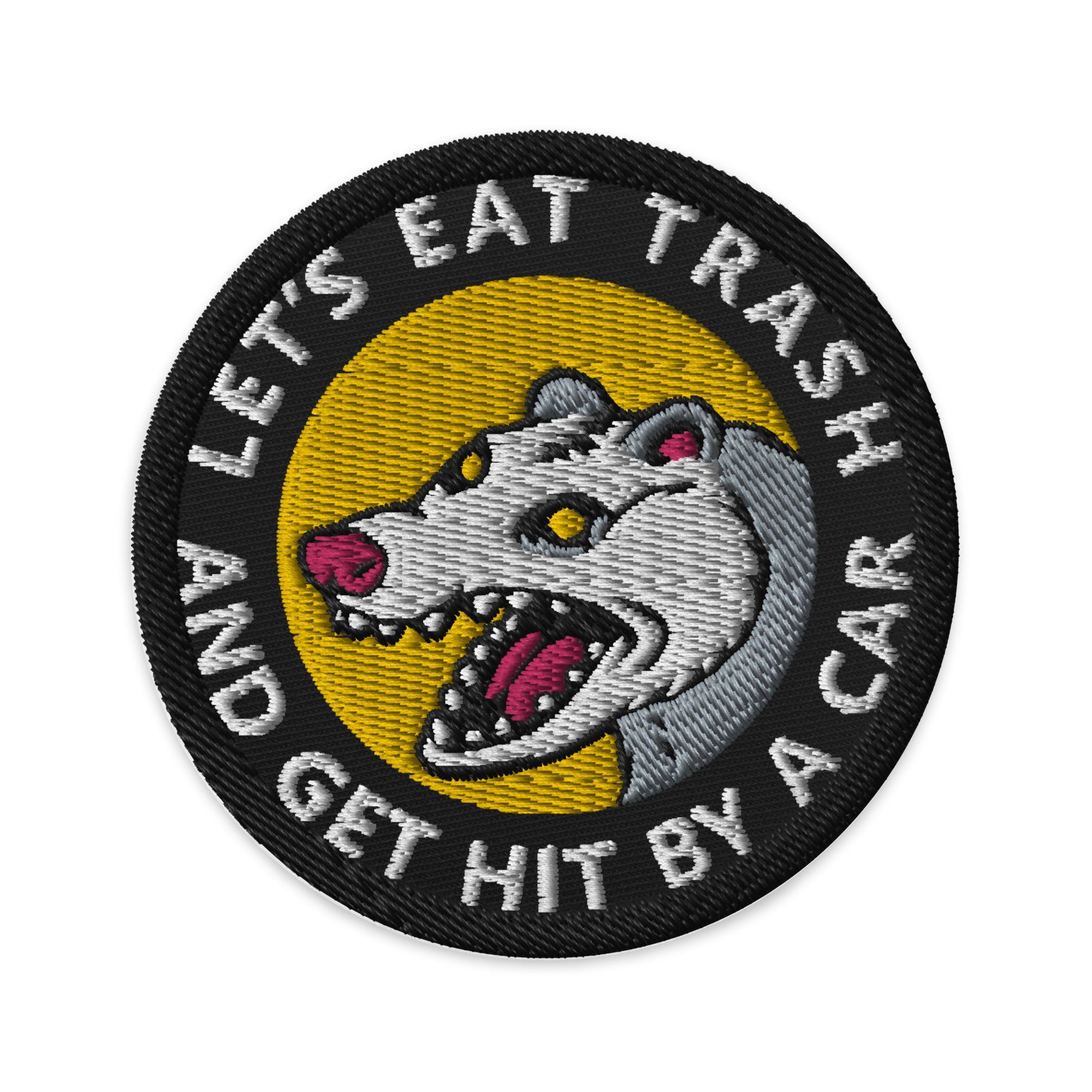 Murder Apparel Let's Eat Trash Patch