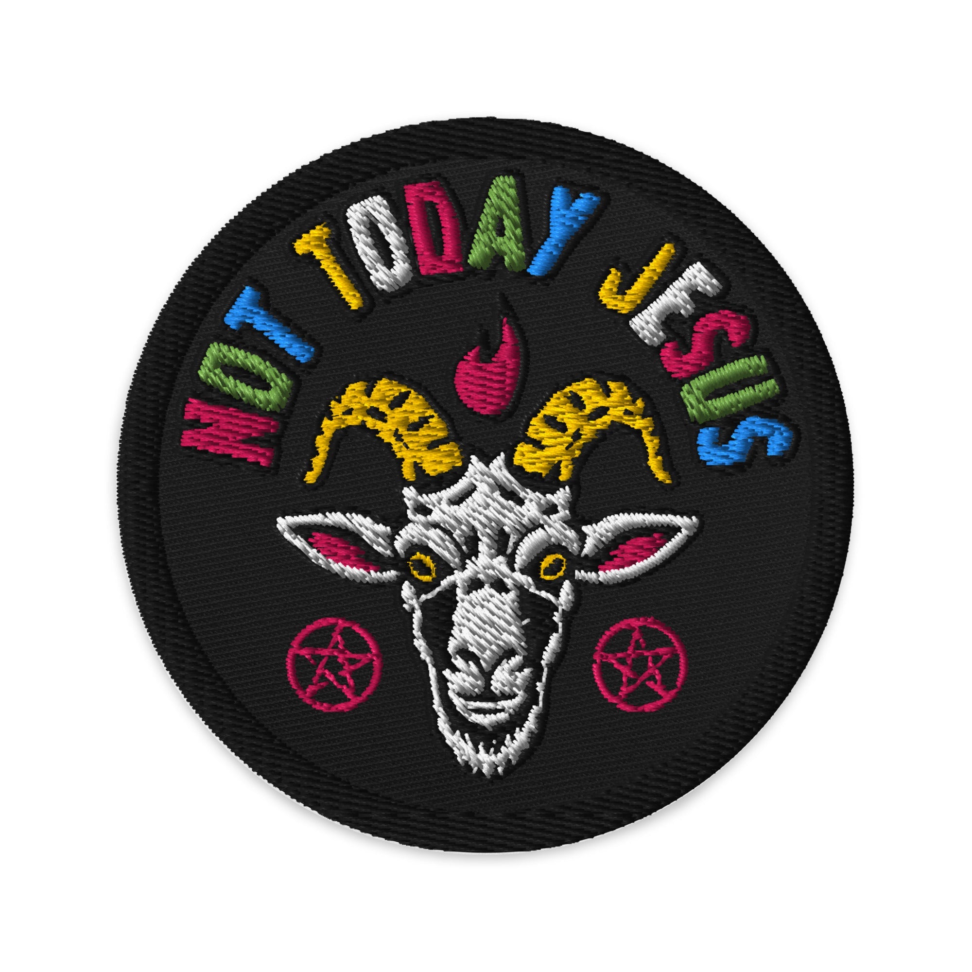 Murder Apparel Not Today Jesus Patch