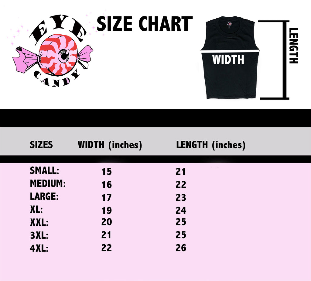 Vera's Eyecandy Scream Horror Movie Tank Top
