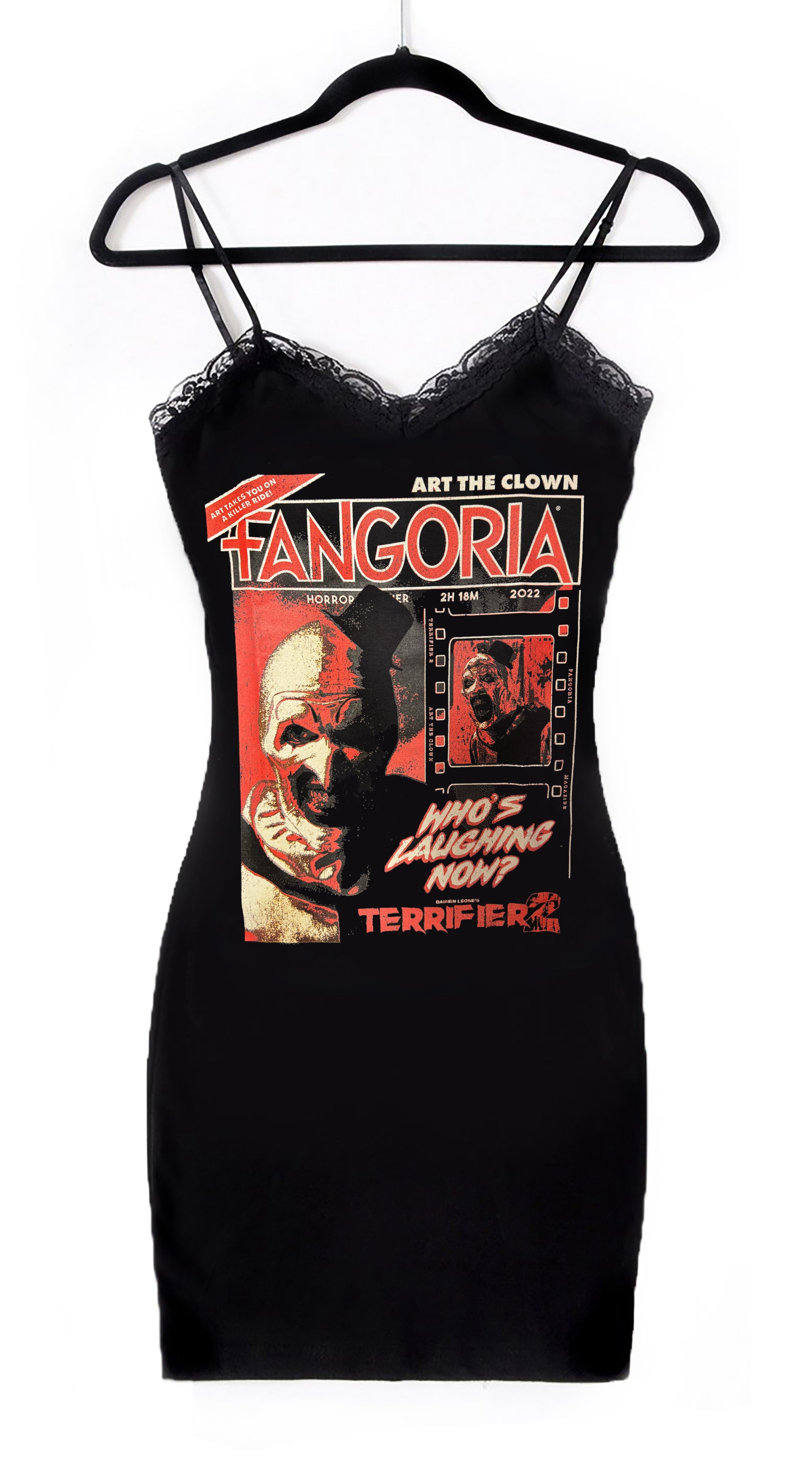 Vera's Eyecandy Terrifier X Fangoria Magazine Cover Lace Strap Dress