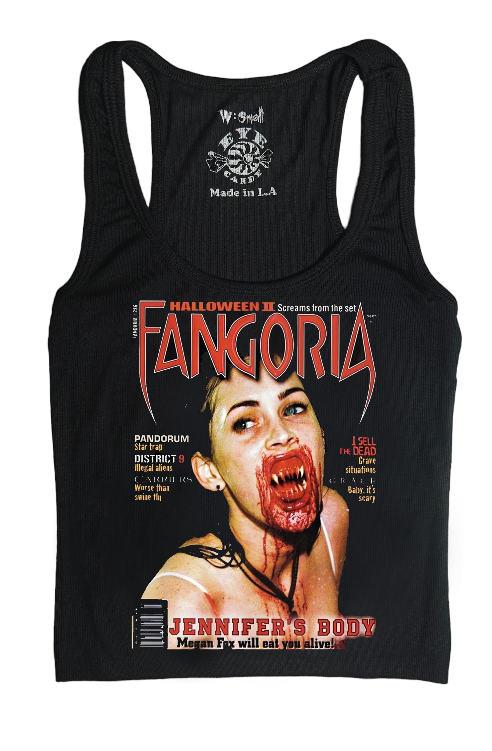Vera's Eyecandy Jennifer's Body X Fangoria Ribbed Tank Top