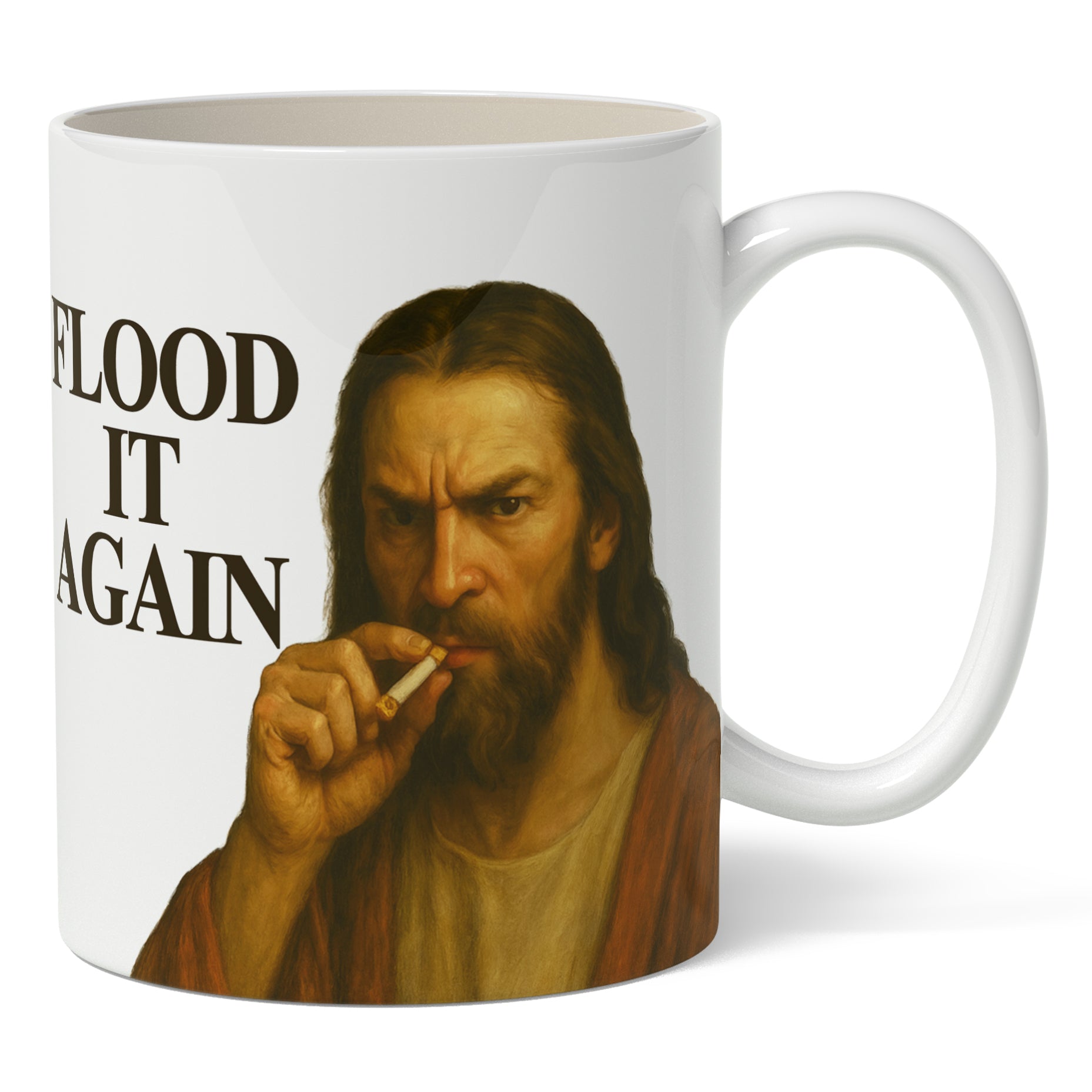 Original Underground White Flood It Again Mug