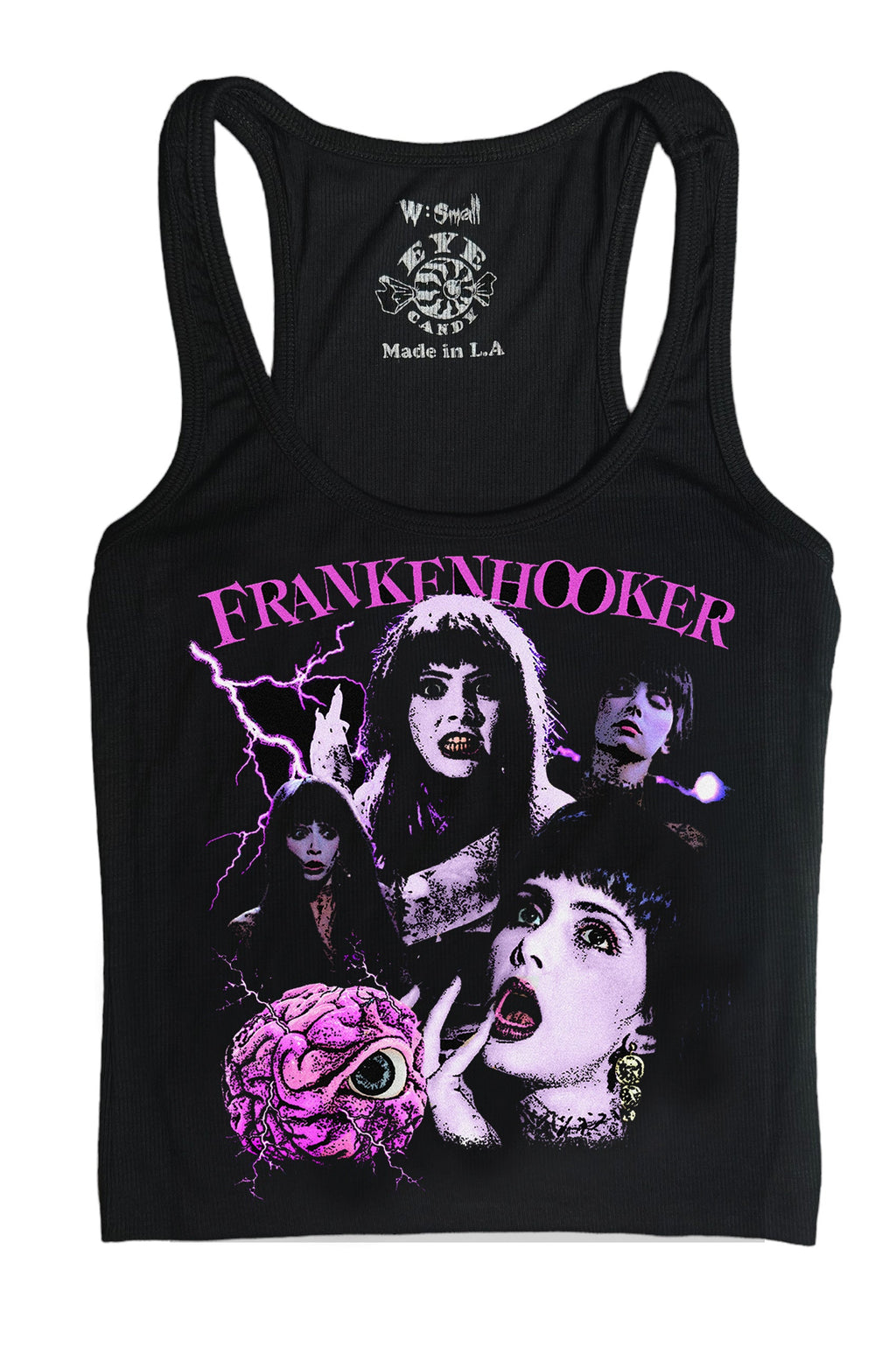 Vera's Eyecandy Frankenhooker Horror Ribbed Tank Top