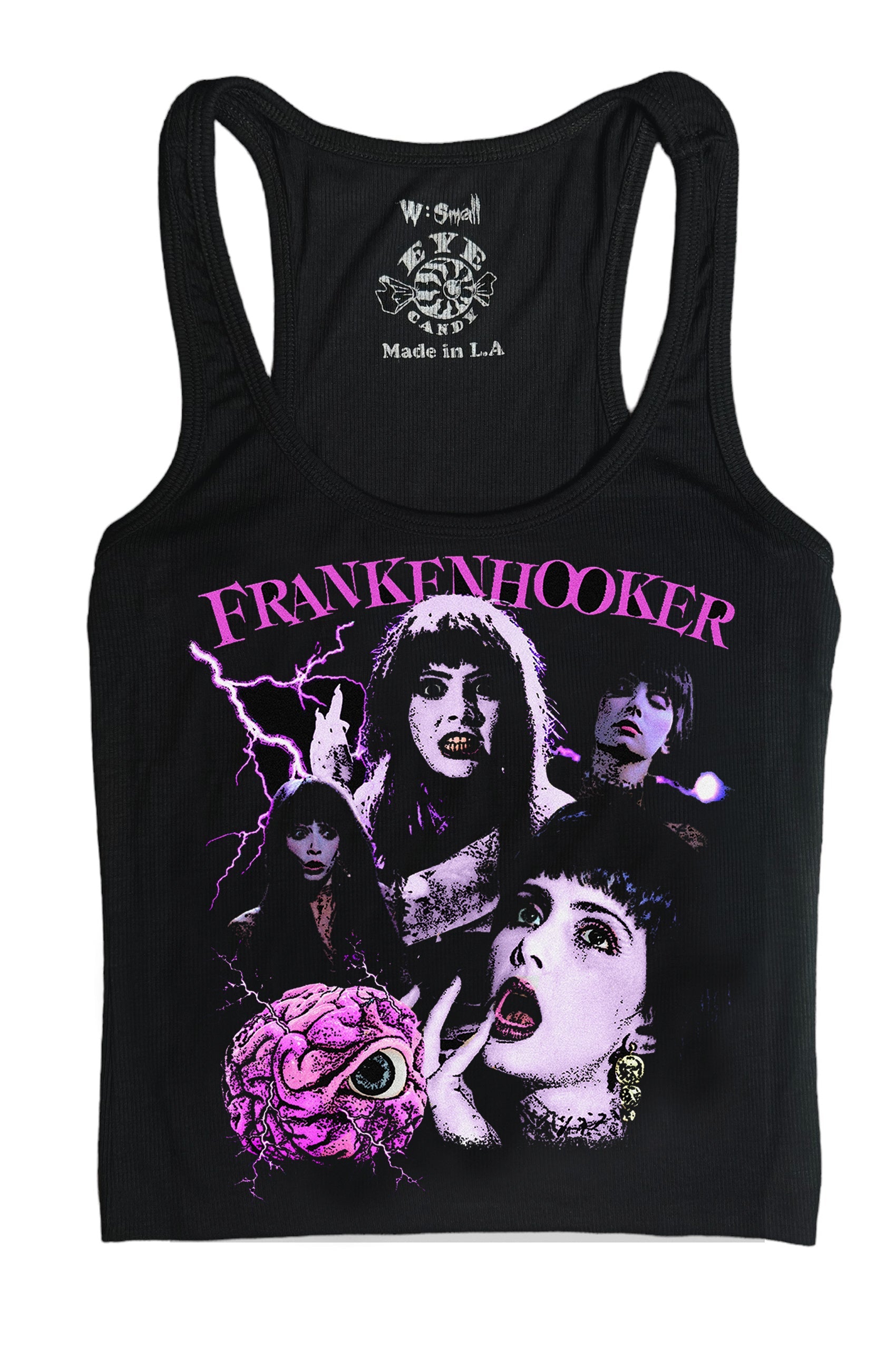 Vera's Eyecandy Frankenhooker Horror Ribbed Tank Top
