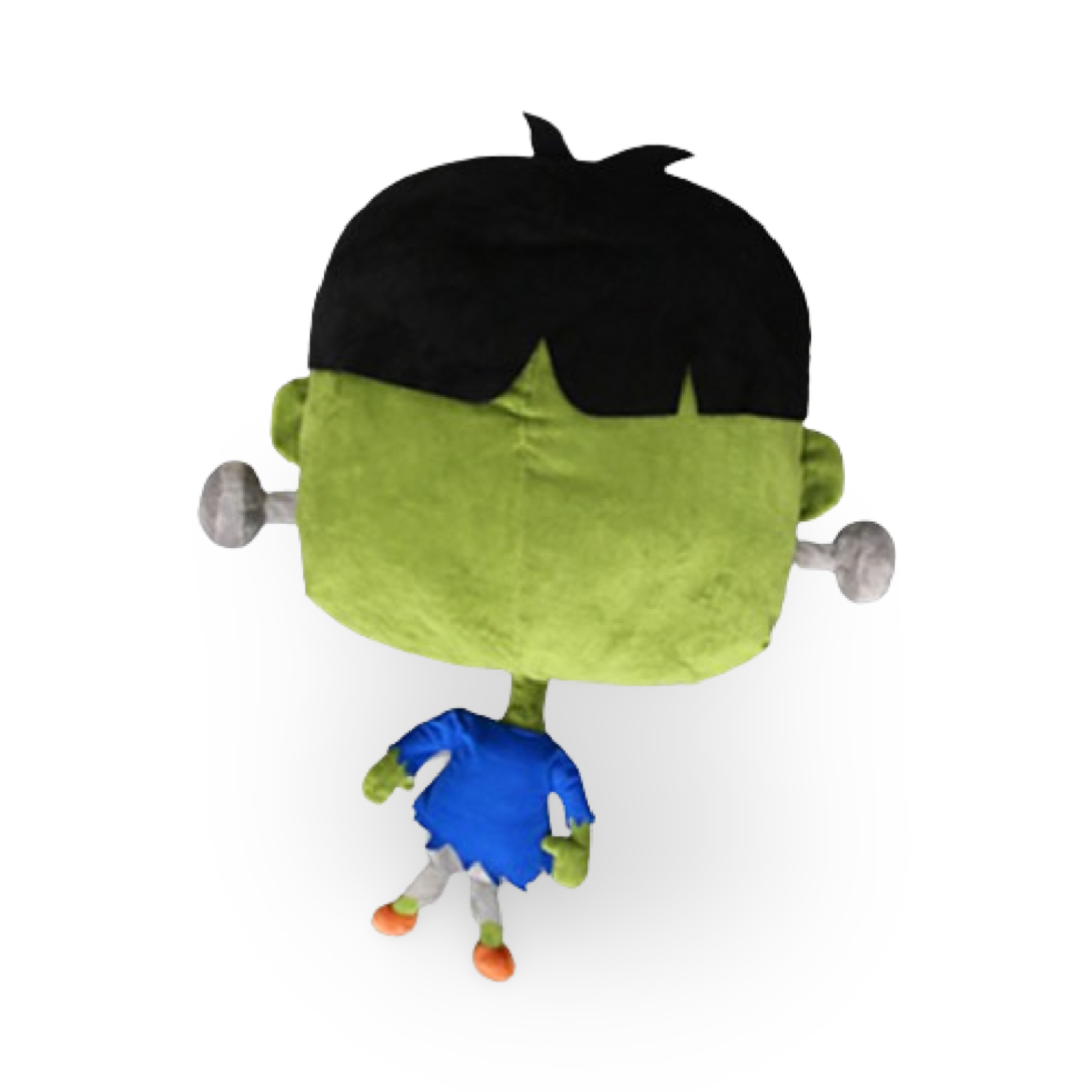 MaterialJill Frankenstein 18" Plush Dark Green