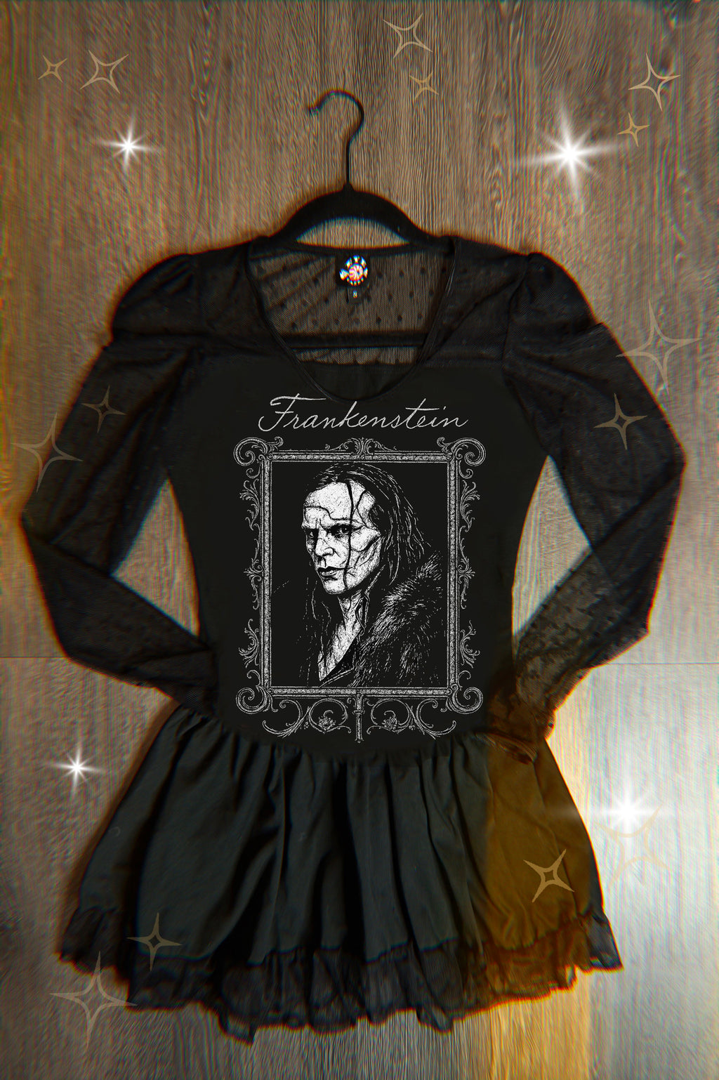 Vera's Eyecandy A Leaf For Me Frankenstein Ballerina Dress