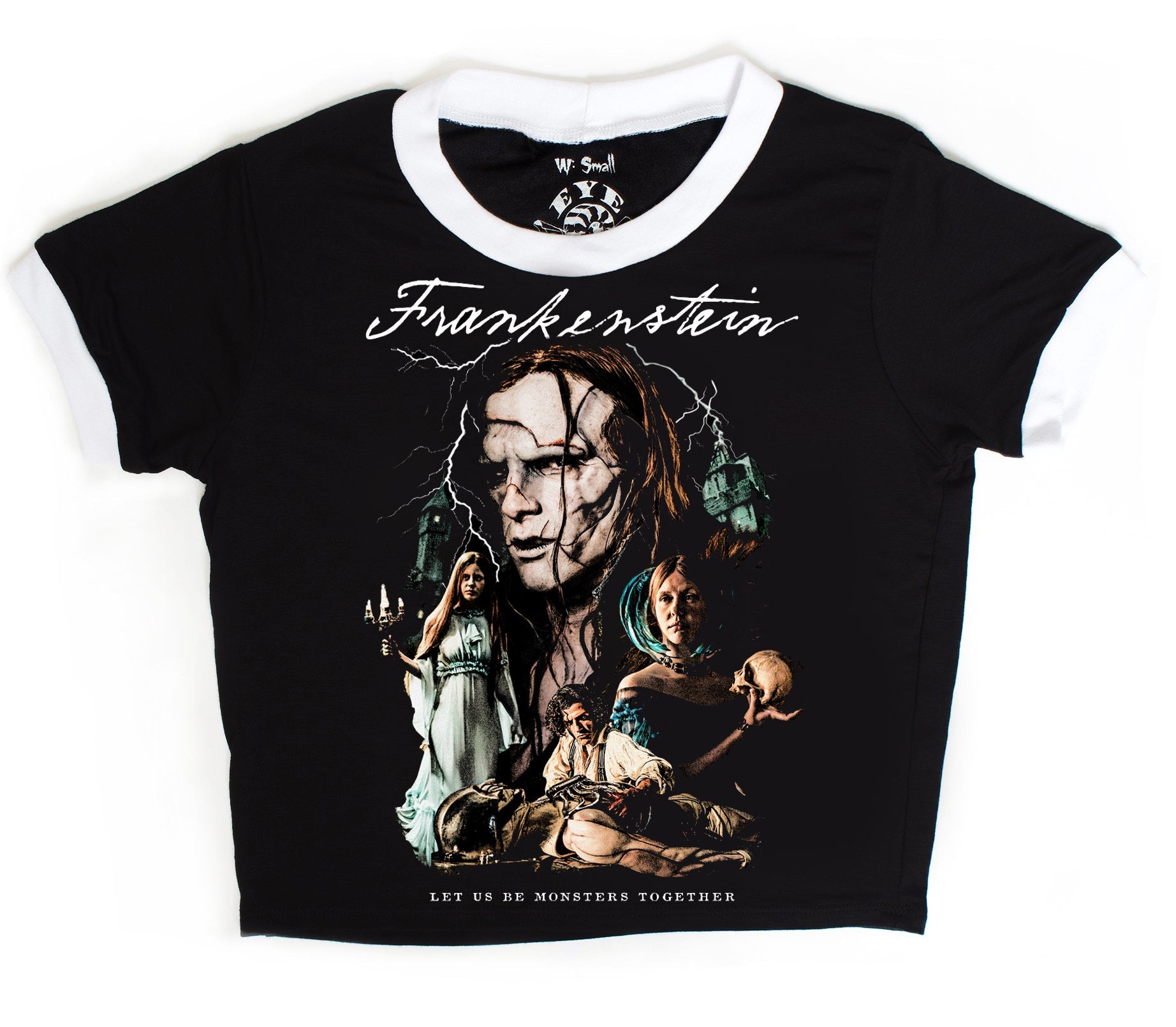 Vera's Eyecandy Frankenstein Monsters Ringer Tee