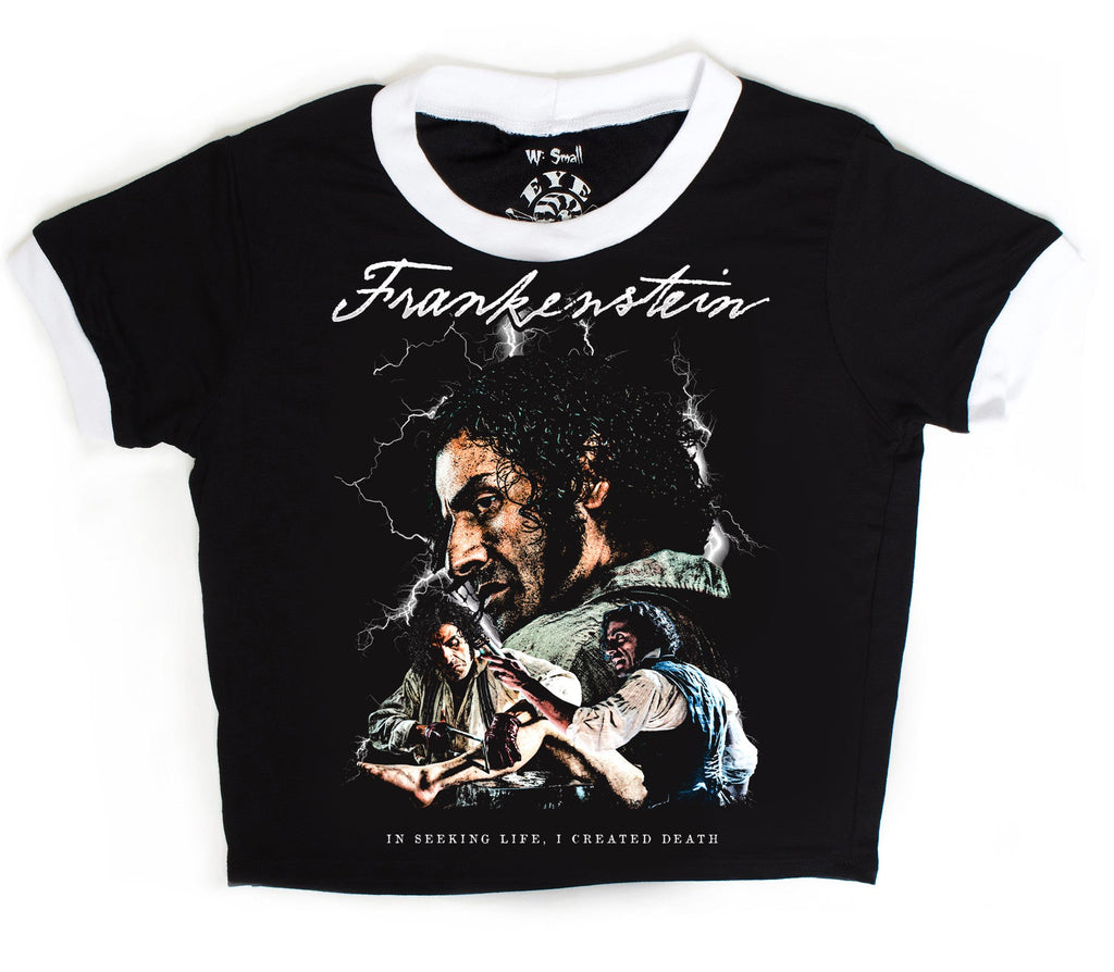 Vera's Eyecandy Frankenstein Victor Ringer Tee
