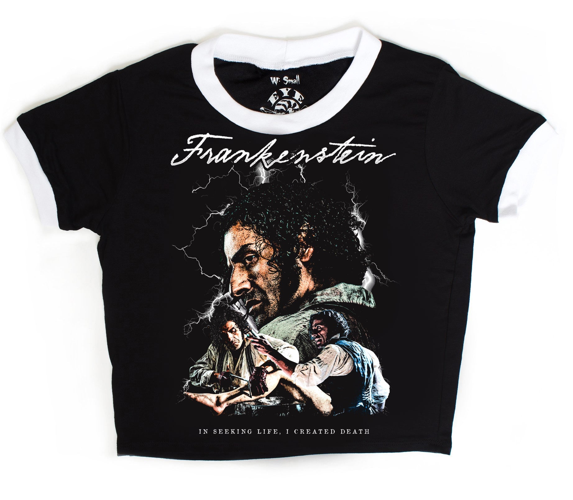 Vera's Eyecandy Frankenstein Victor Ringer Tee