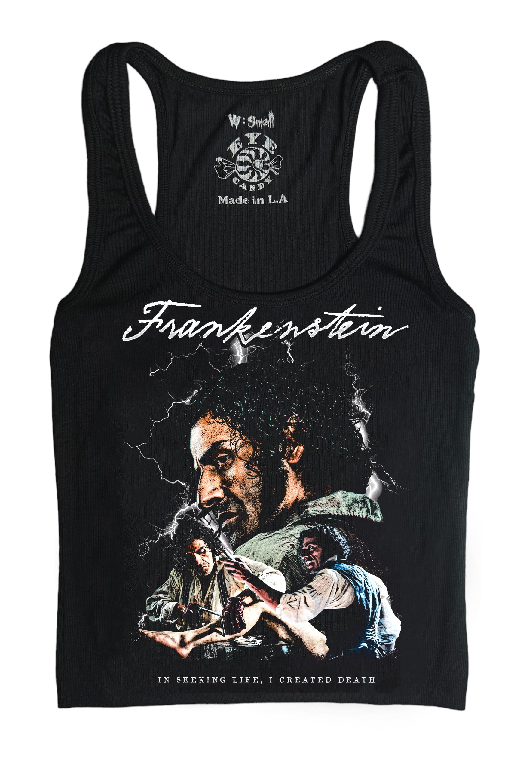 Vera's Eyecandy Frankenstein Victor Ribbed Tank Top