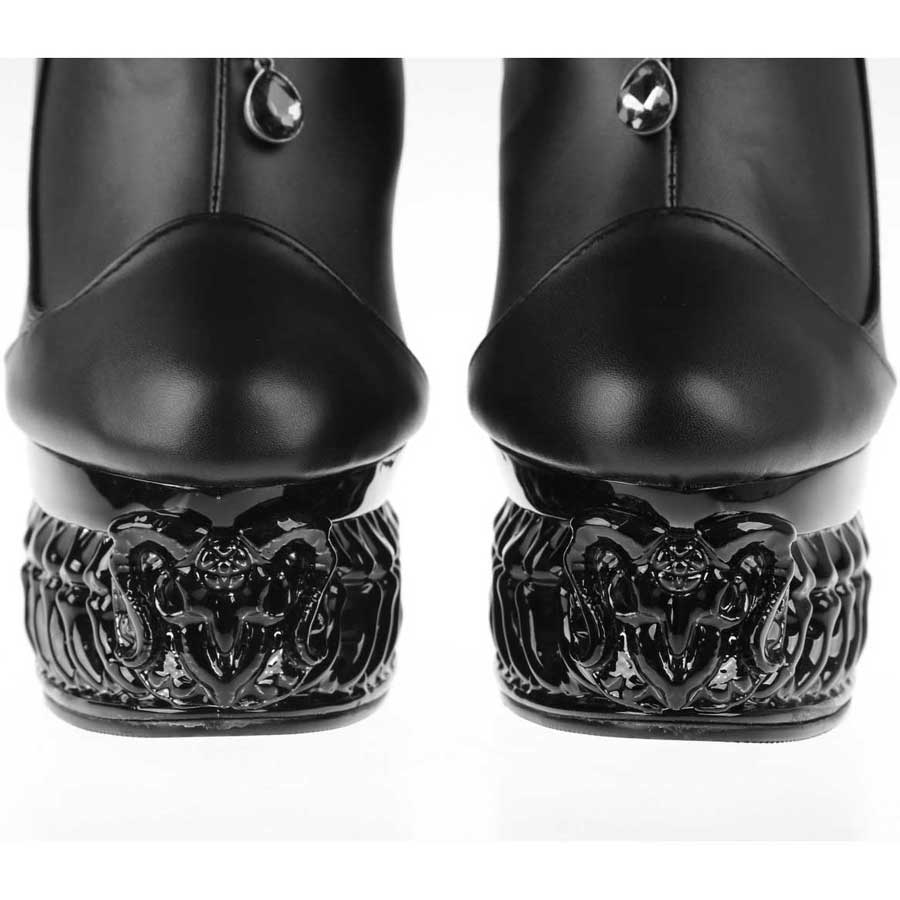 Hades + Alchemy GHOST OF WHITBY Boots 5" Heel