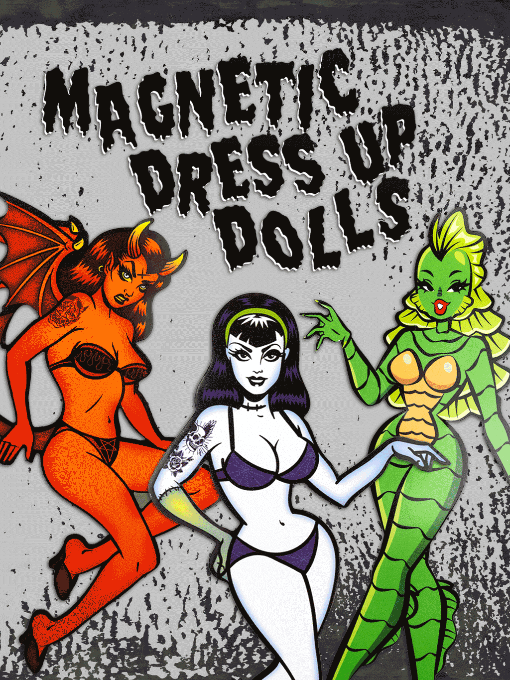 Magnet Dress Up Dolls