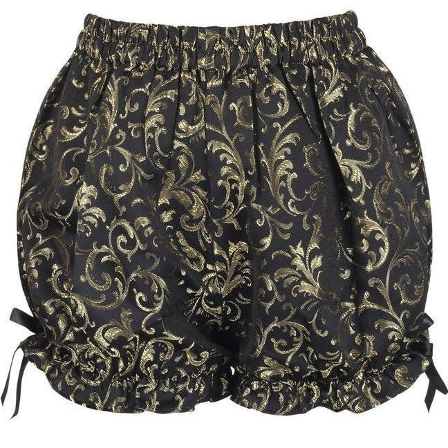 Gold/Black Brocade Bloomers