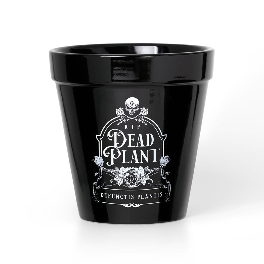 Alchemy Gothic RIP Dead Plant Pot GPP7