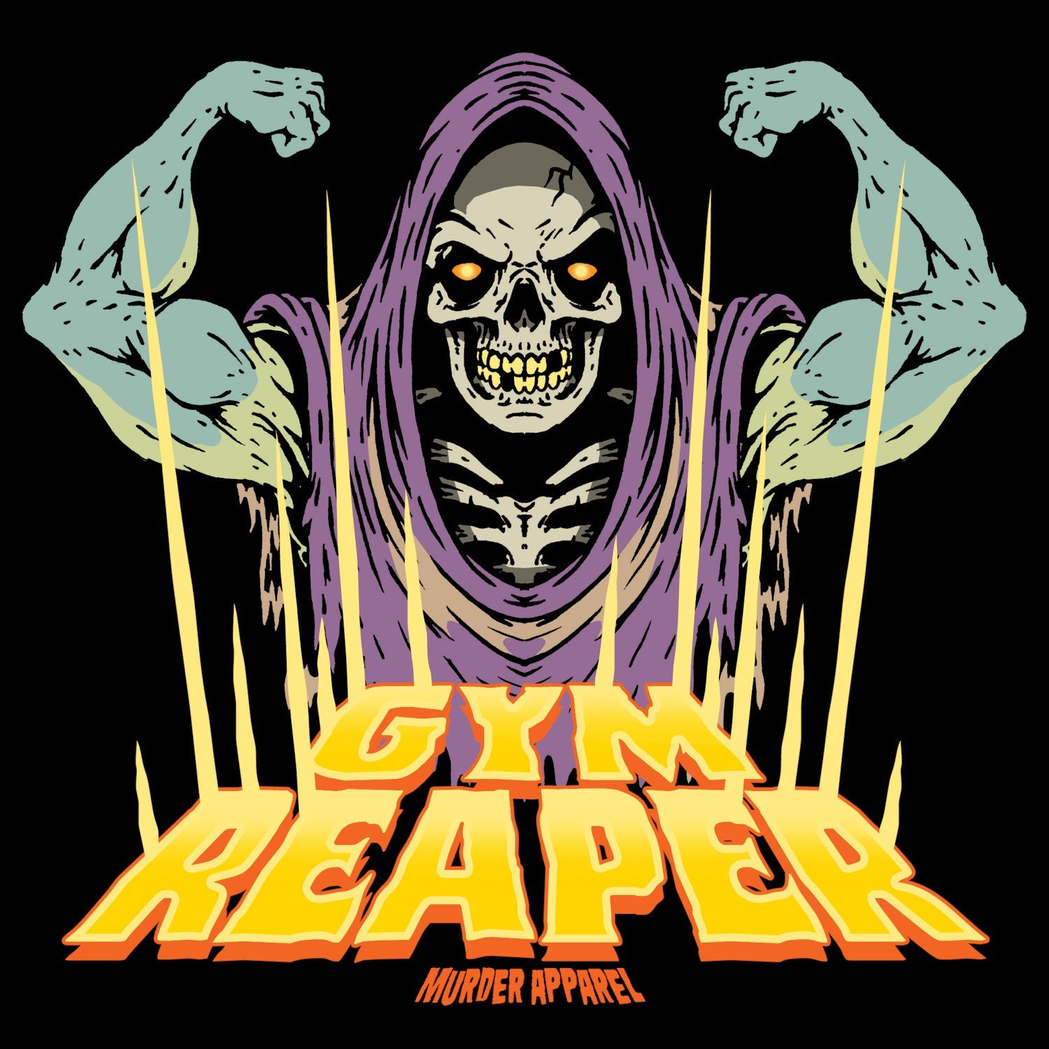 Murder Apparel Gym Reaper T-shirt