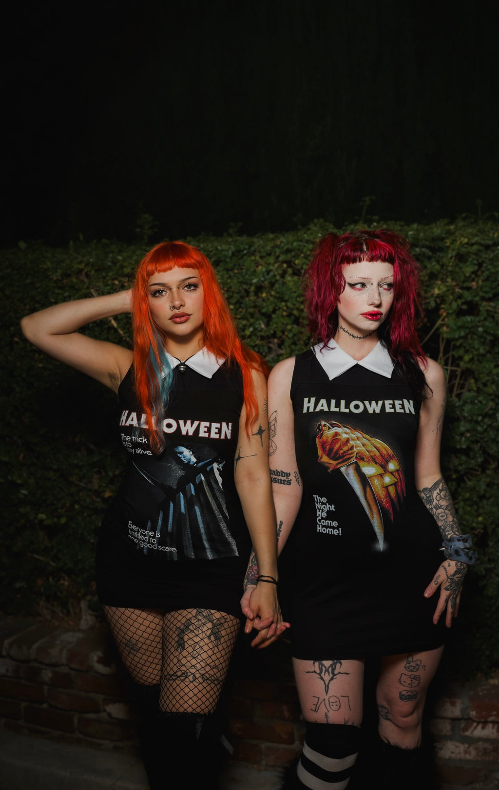 Vera's Eyecandy Halloween Movie Collar Horror Dress