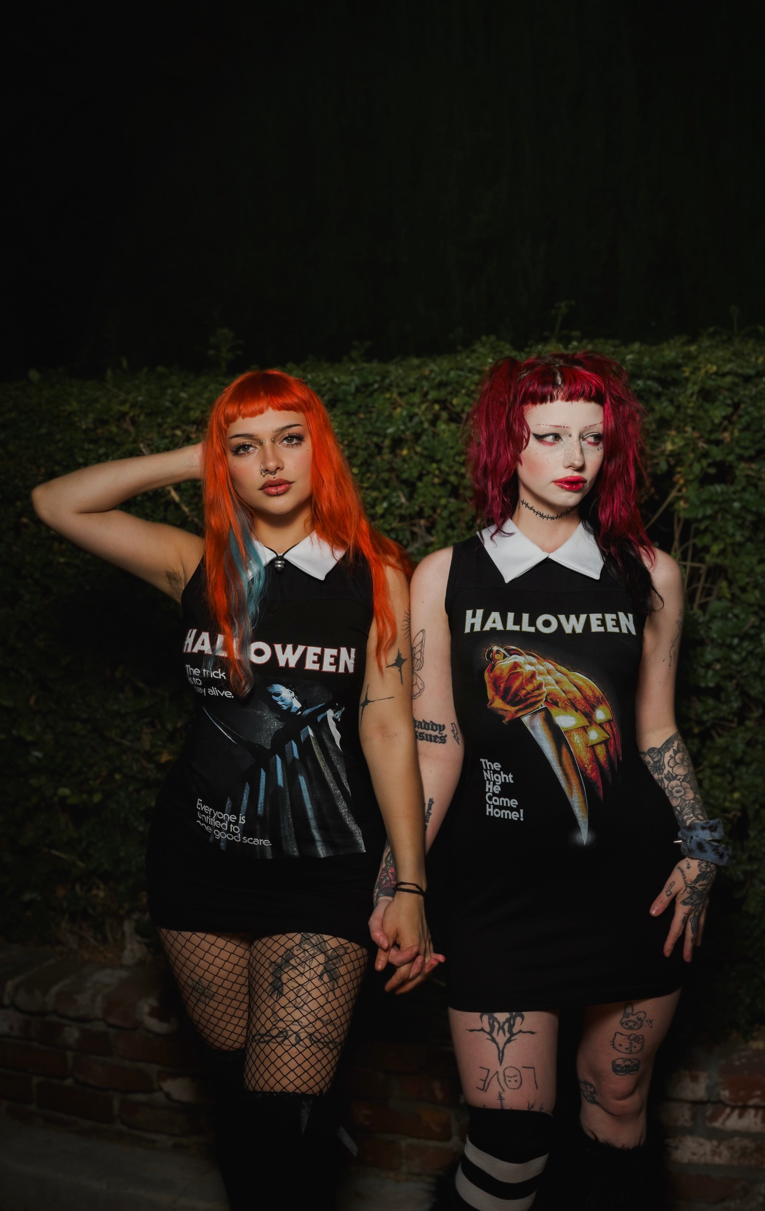 Vera's Eyecandy Halloween Movie Collar Horror Dress