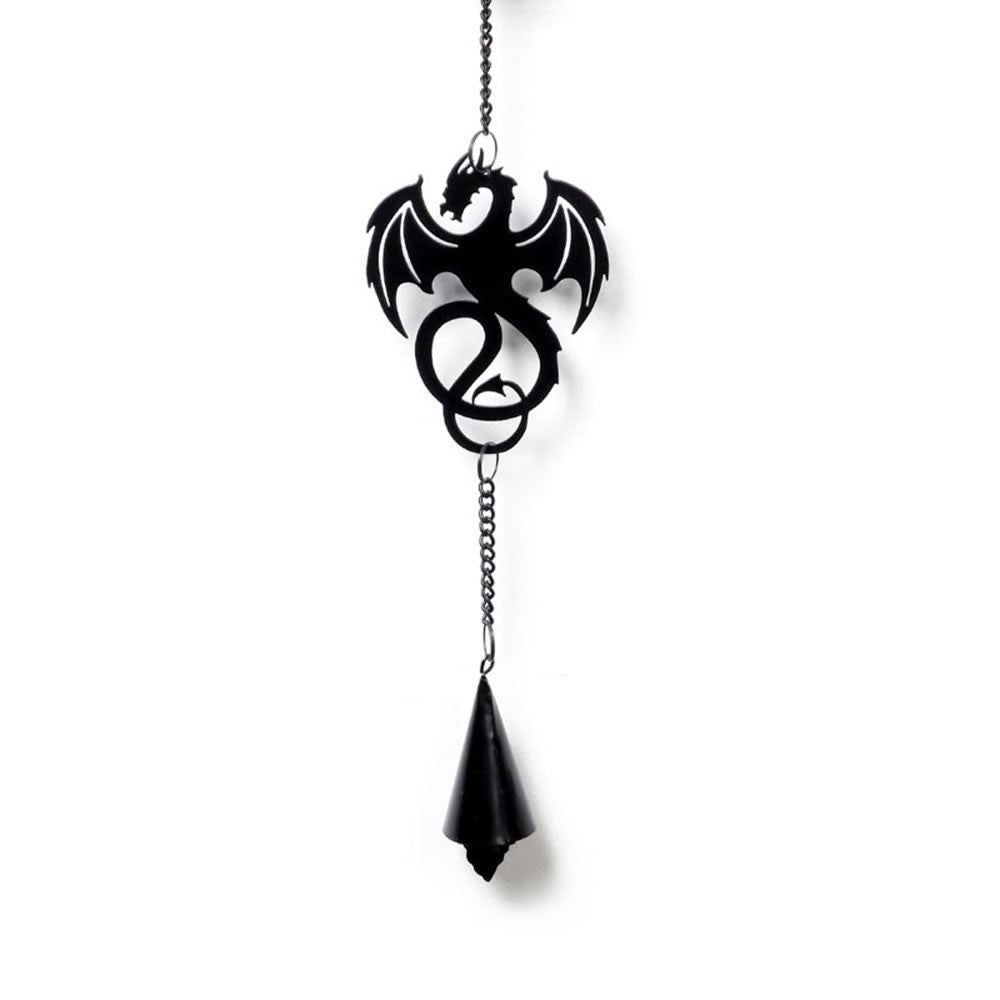 Alchemy Gothic Wyverex Dragon Hanging Decor Wind Chime HD11