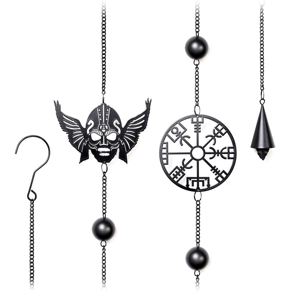 Alchemy Gothic Ossa Viking Hanging Decor Wind Chime HD17