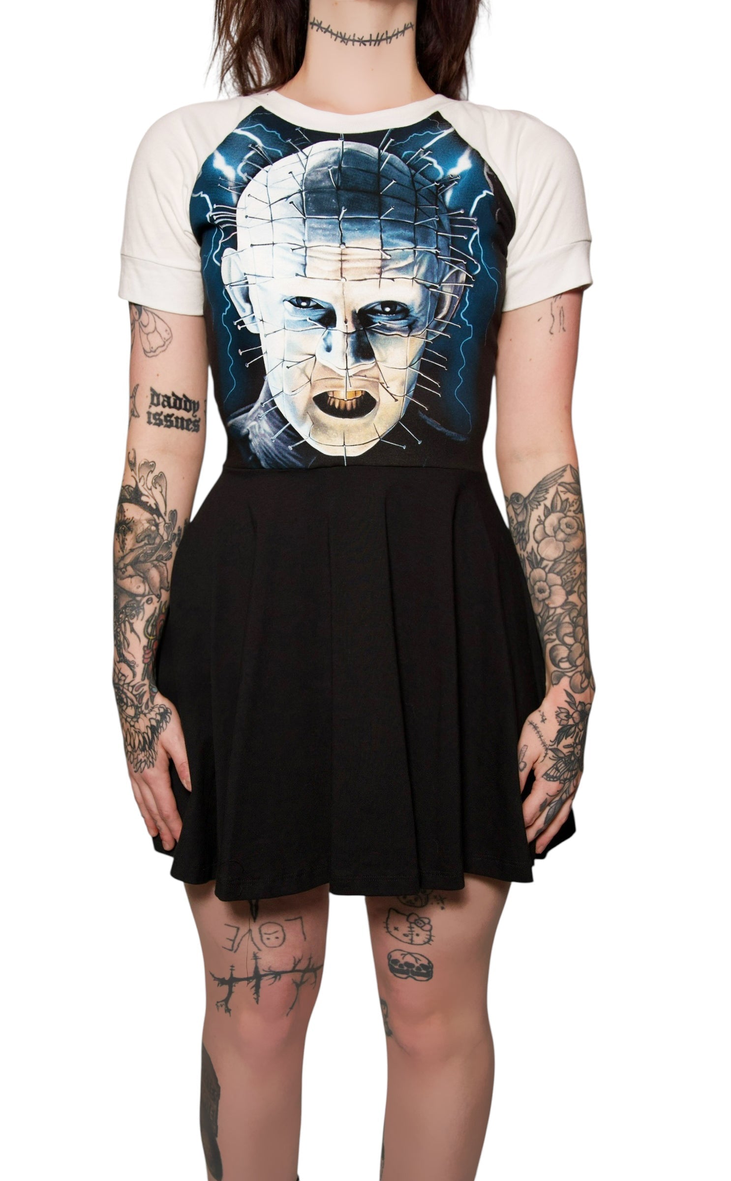 Vera's Eyecandy Hellraiser Horror Baby Doll Dress