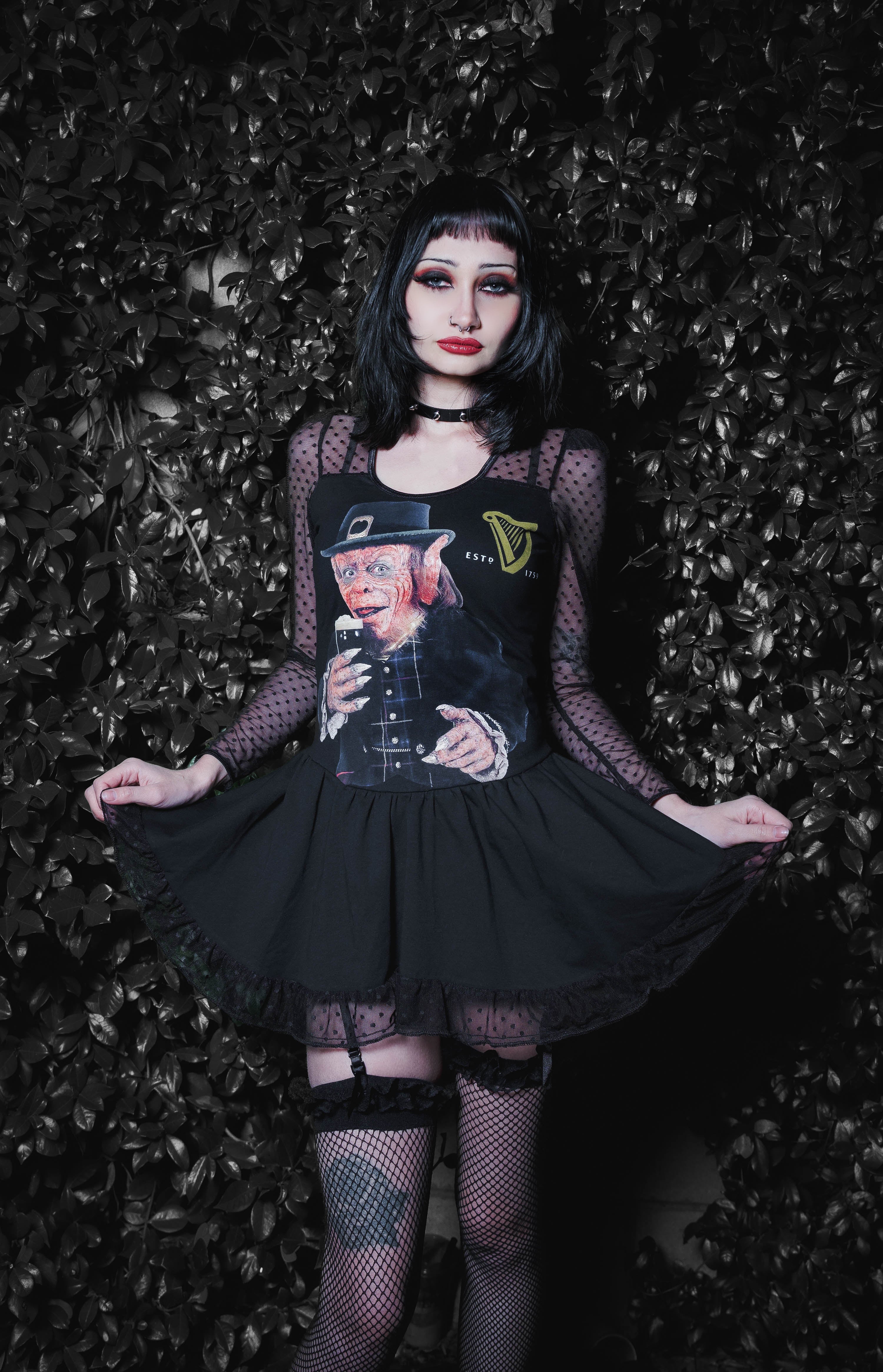 Vera's Eyecandy Leprechaun Ballerina Mesh Dress