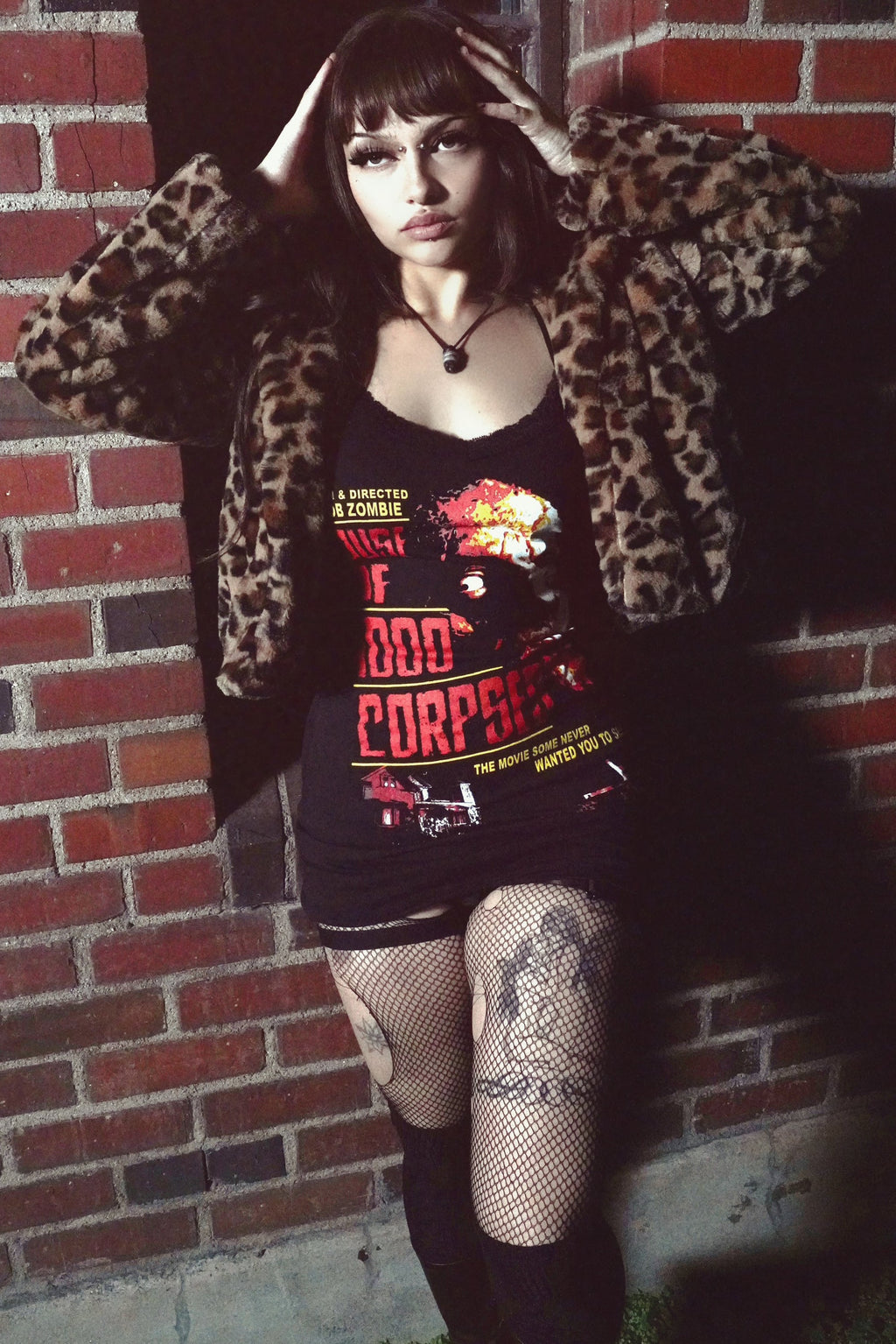 Vera's Eyecandy House of 1000 Corpses Lace Strap Dress