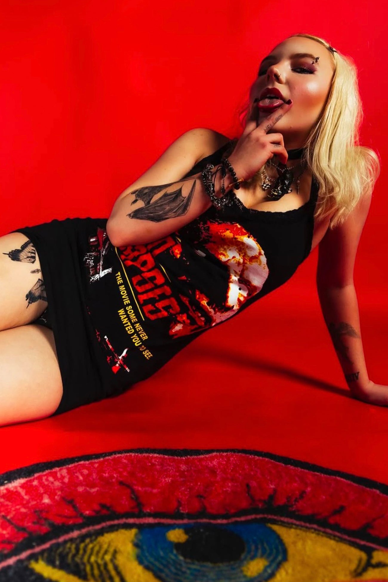 Vera's Eyecandy House of 1000 Corpses Lace Strap Dress