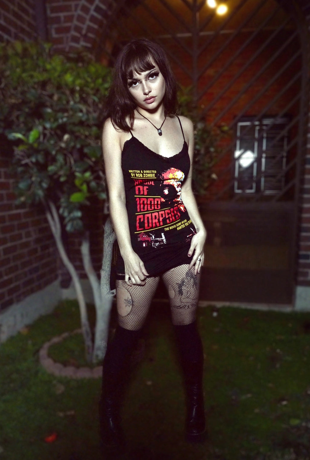 Vera's Eyecandy House of 1000 Corpses Lace Strap Dress